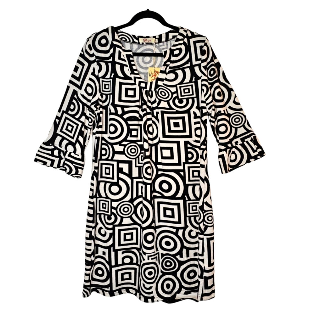 😍 Aryeh Geometric Dress